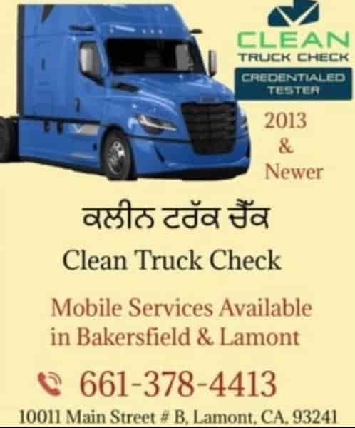 Clean Truck Check Services